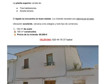 Casa adosada en  Calle Humilladero 14D - Foto 1
