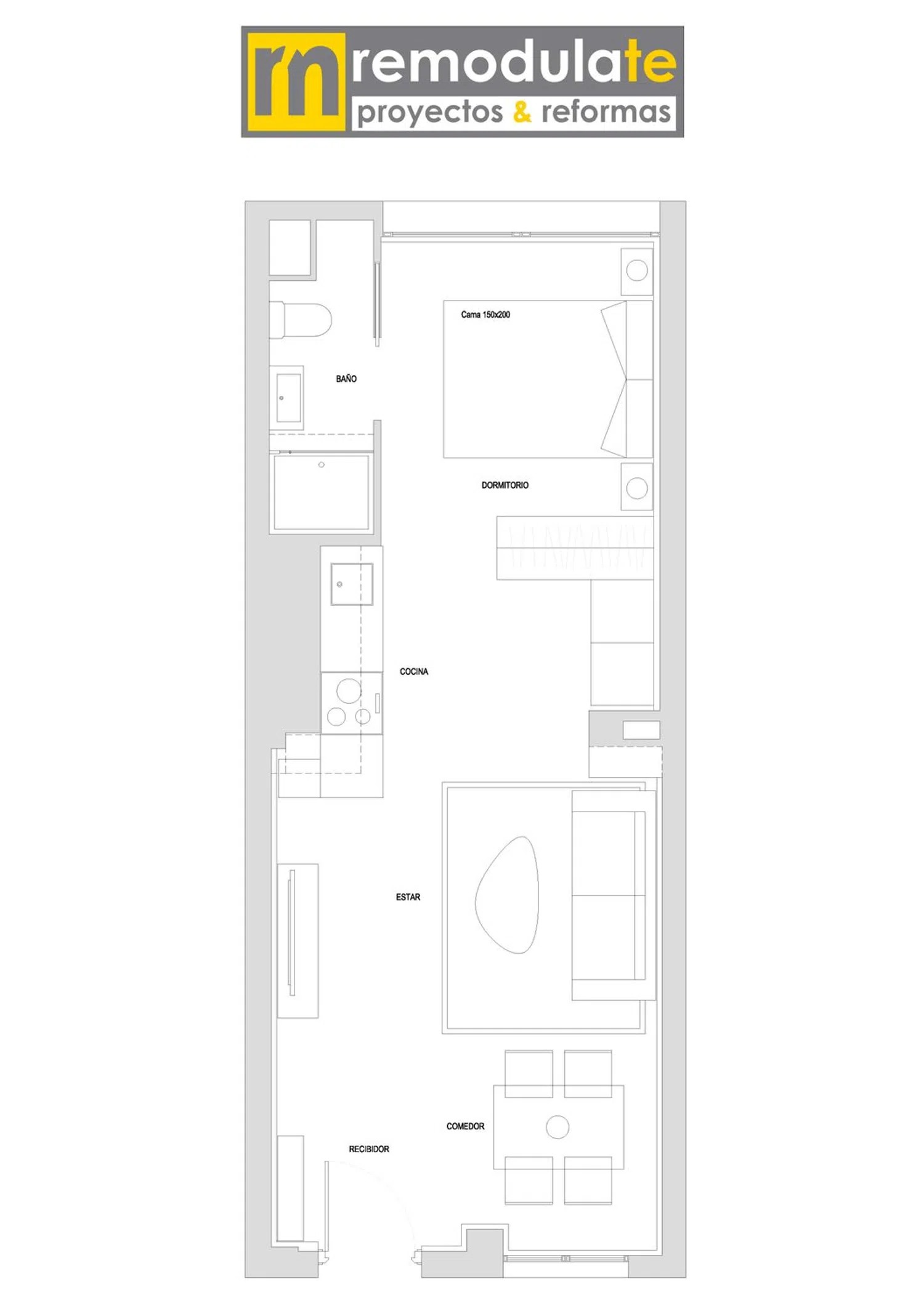 Estudio en calle Tahona, 3 - Foto 33