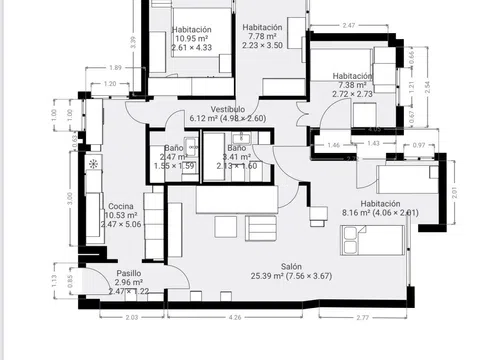 Piso en calle Barberán y Collar, 3