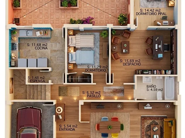 Casa independiente en calle Vista Alegre, 54 - Foto 19