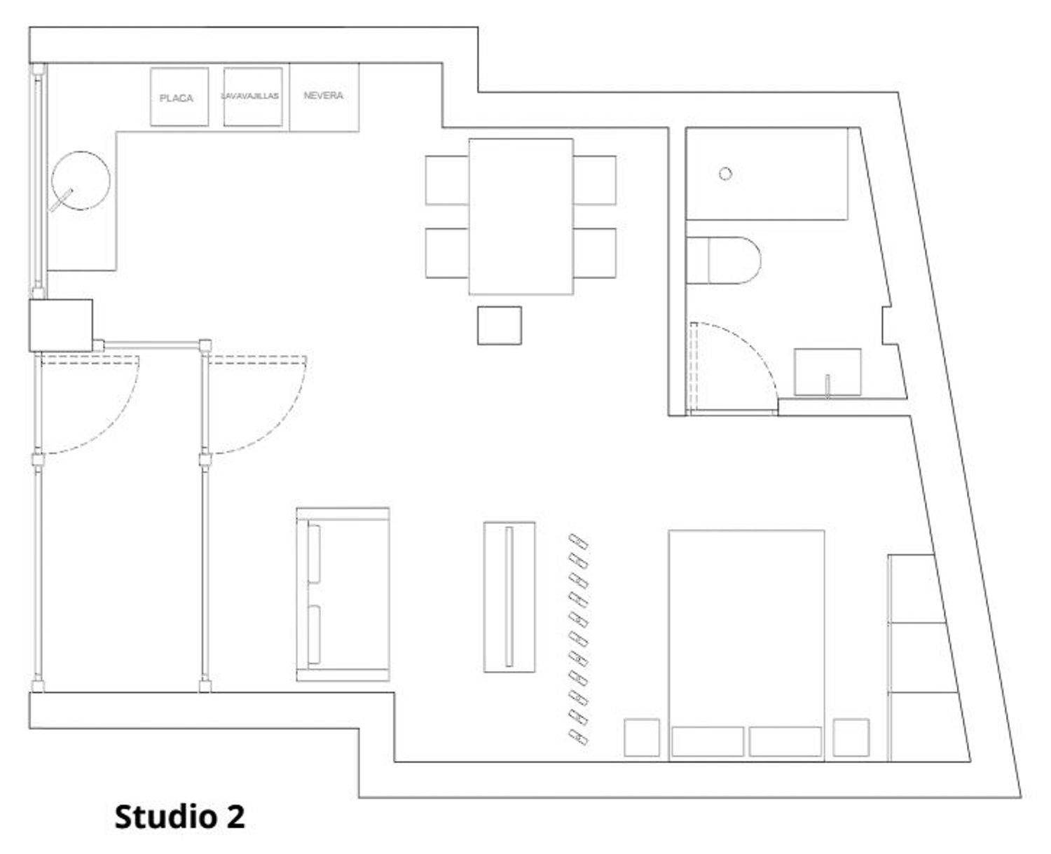 Estudio en Barrio Sant Marcellí - Foto 5