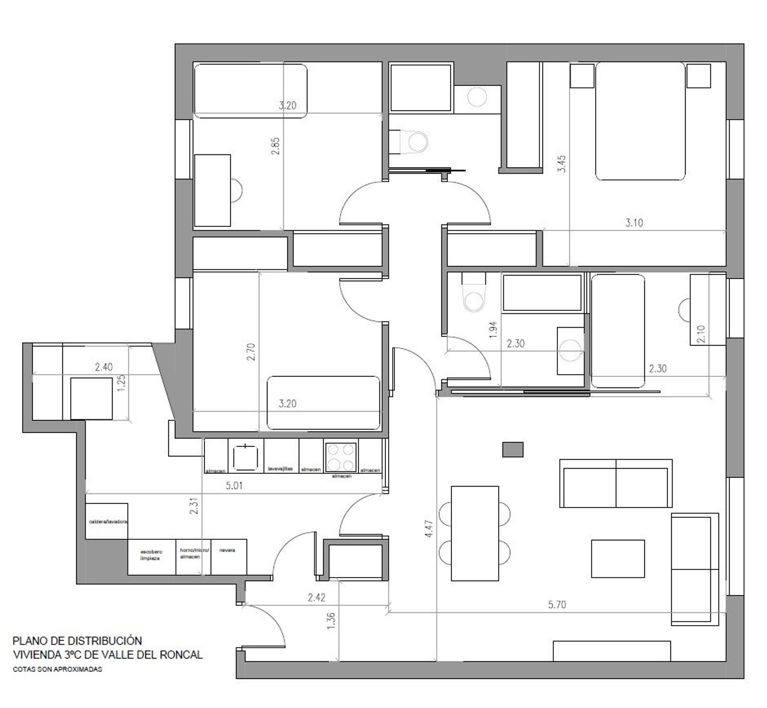 Piso en calle Valle del Roncal, 5 - Foto 38