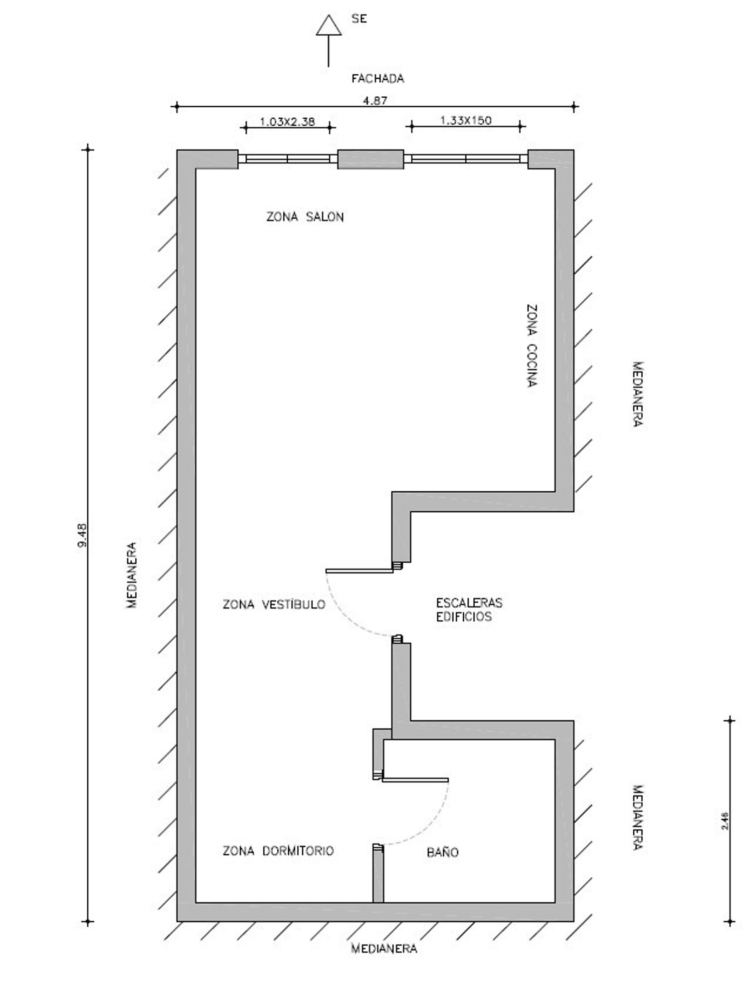 Estudio en paseo del Born, 5 - Foto 17