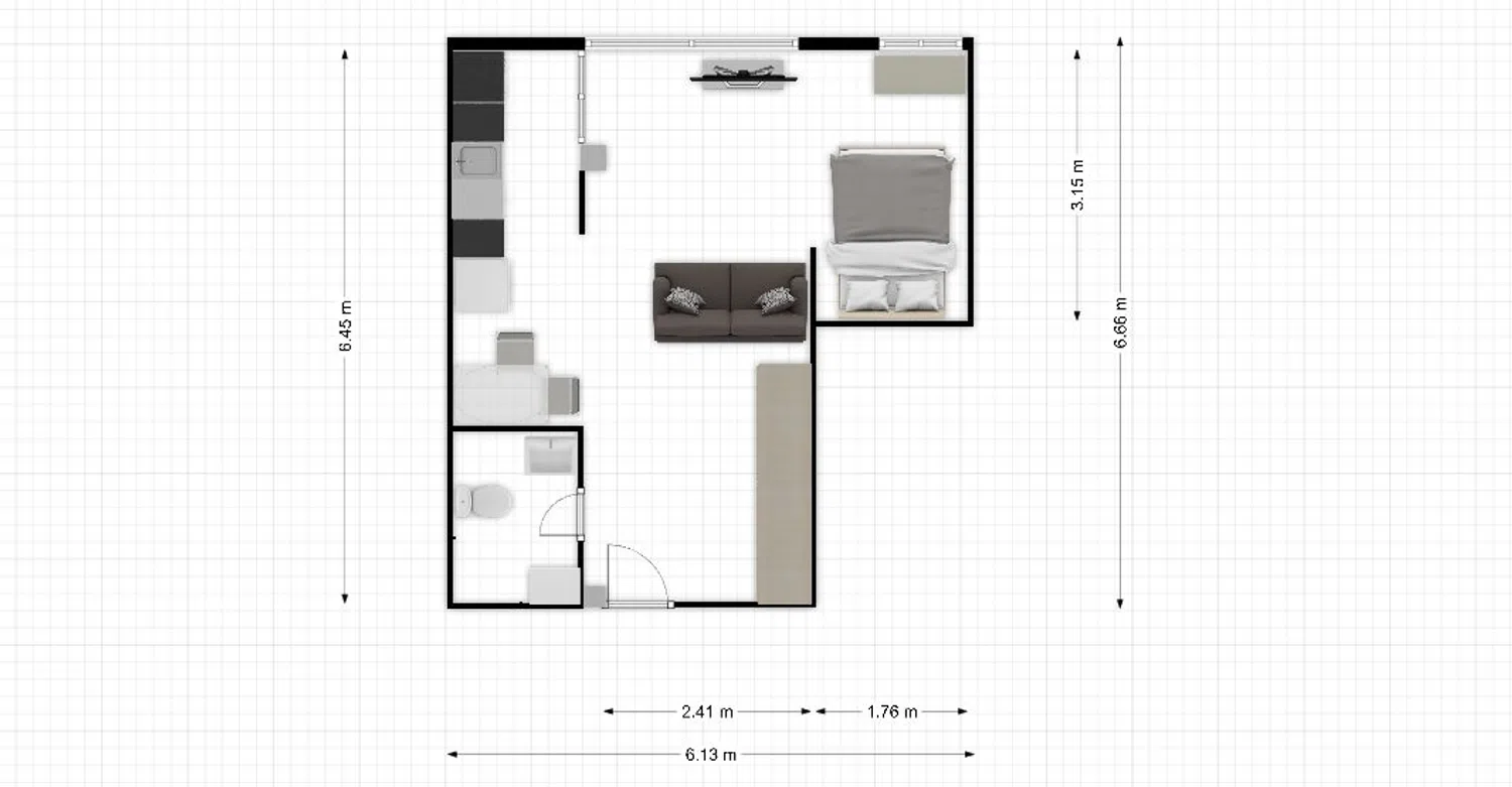 Estudio en calle de Mota del Cuervo, 19 - Foto 5