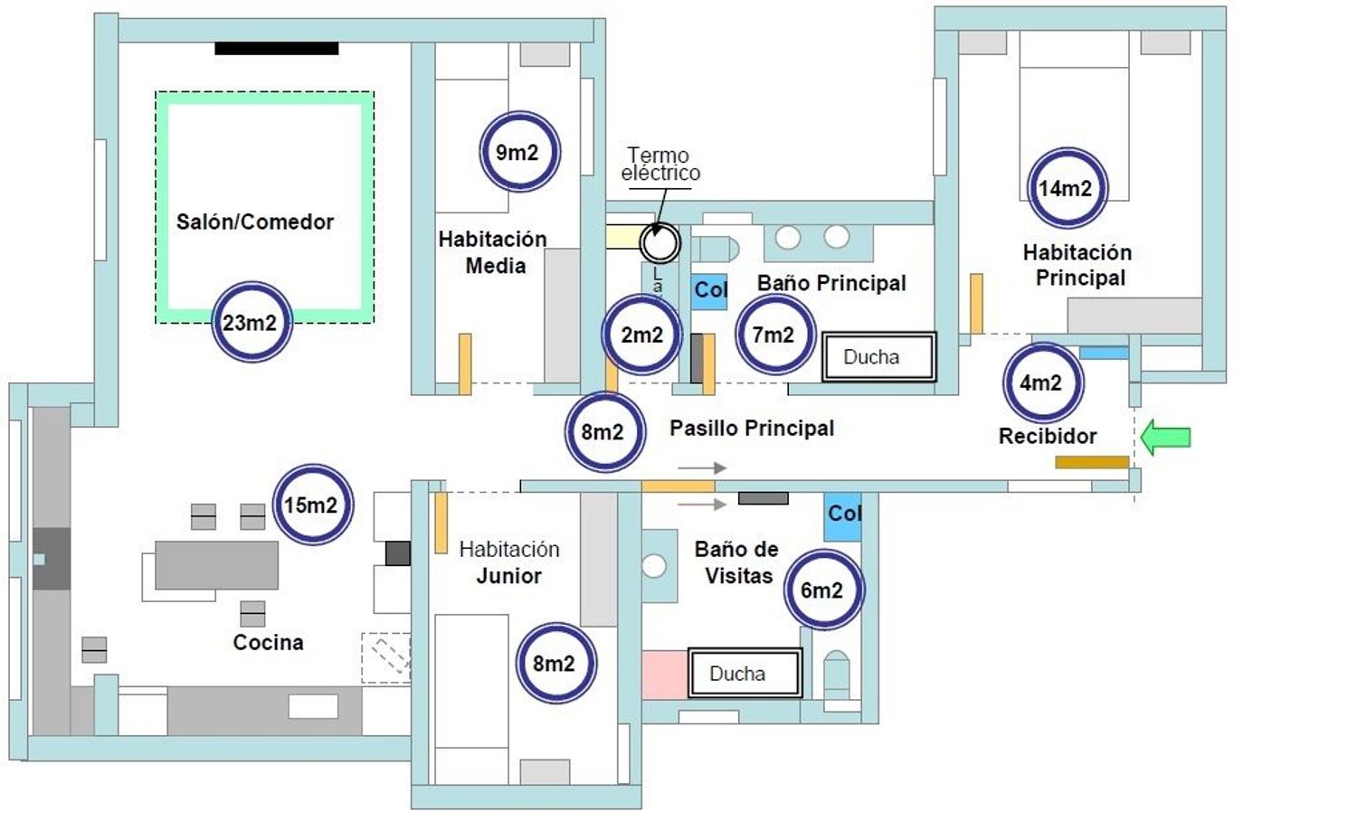 Piso en Barrio La Sagrada Família - Foto 11