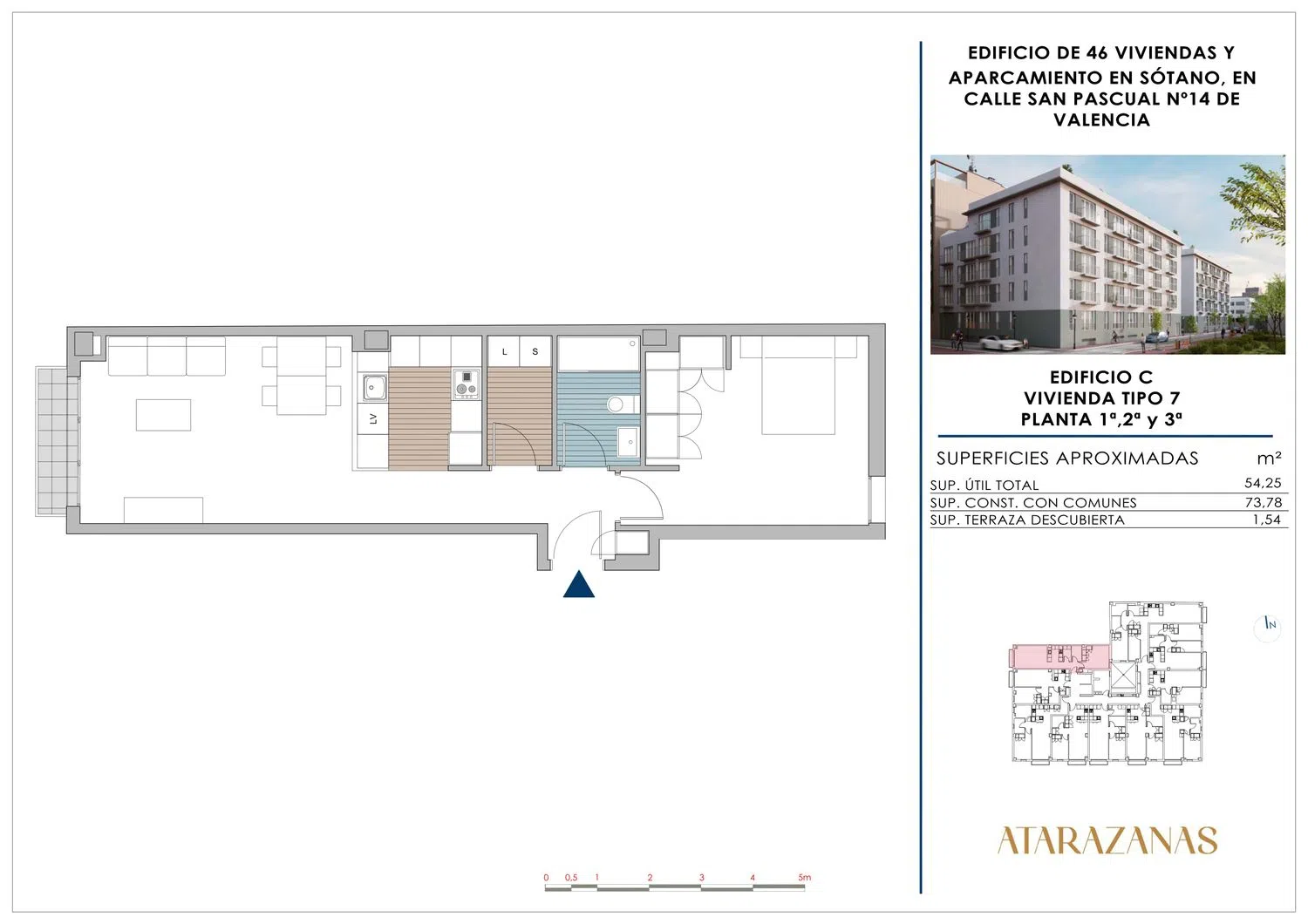 Piso en calle Vicente Brull, 7