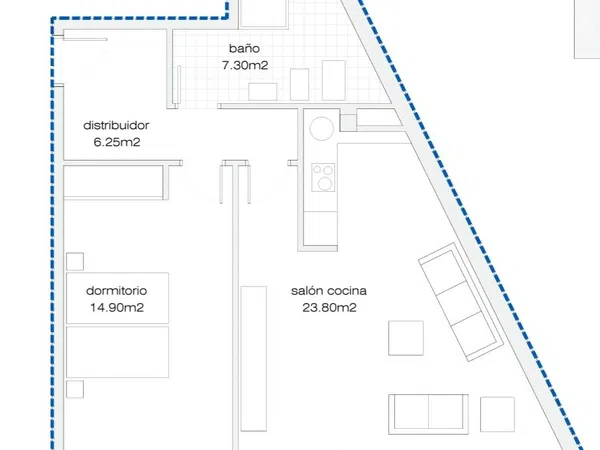 Estudio en Calle Academico Garcia Morejon, 2 - Foto 16
