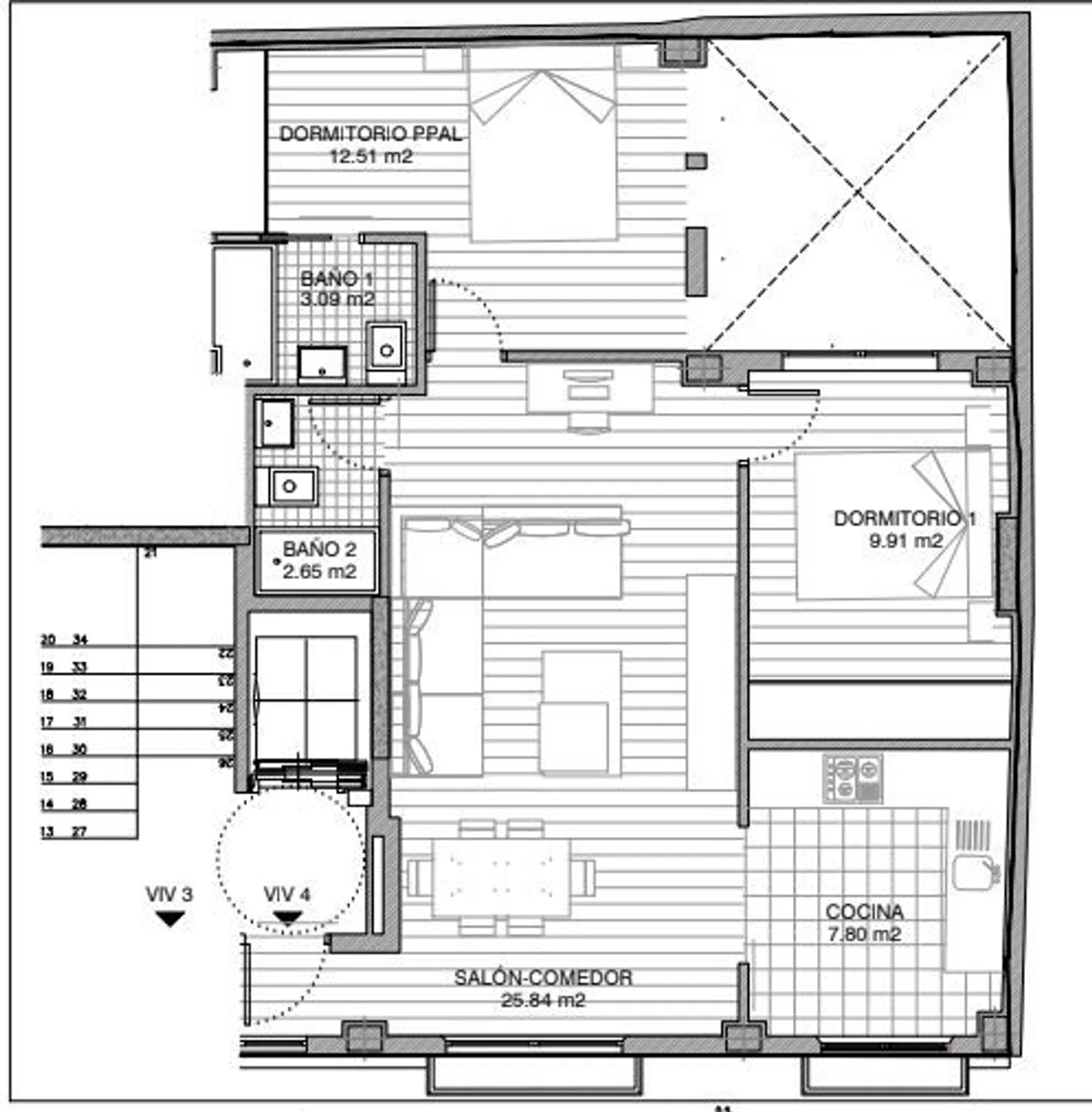 Piso en calle Virgen de Gracia y Esperanza, 12 - Foto 19
