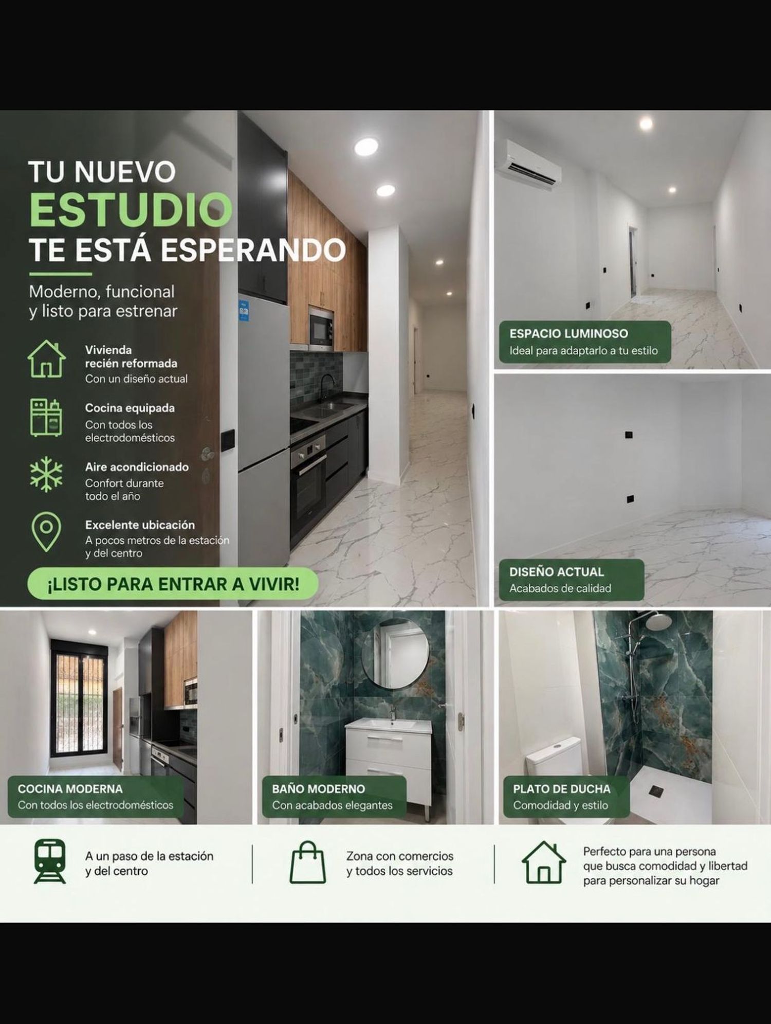 Estudio en Calle Músico Ziryab, 6, Cercadilla - Medina Azahara - Foto 4