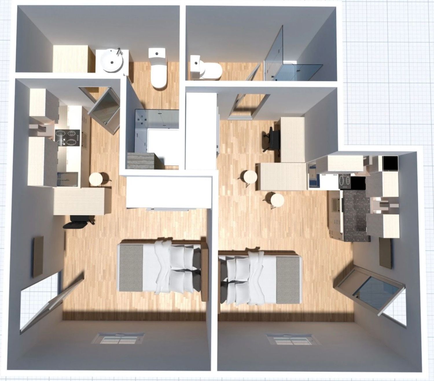 Estudio en Calle de Ramón y Cajal, 61 - Foto 3
