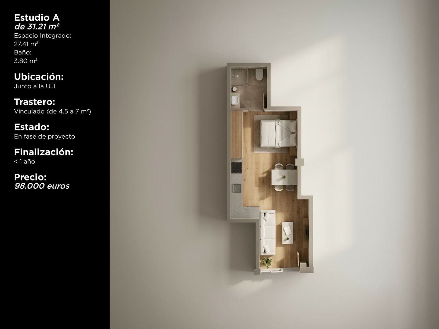 Estudio en Calle Botánico Cavanilles, 28, Zona Estación-Universidad - Foto 2