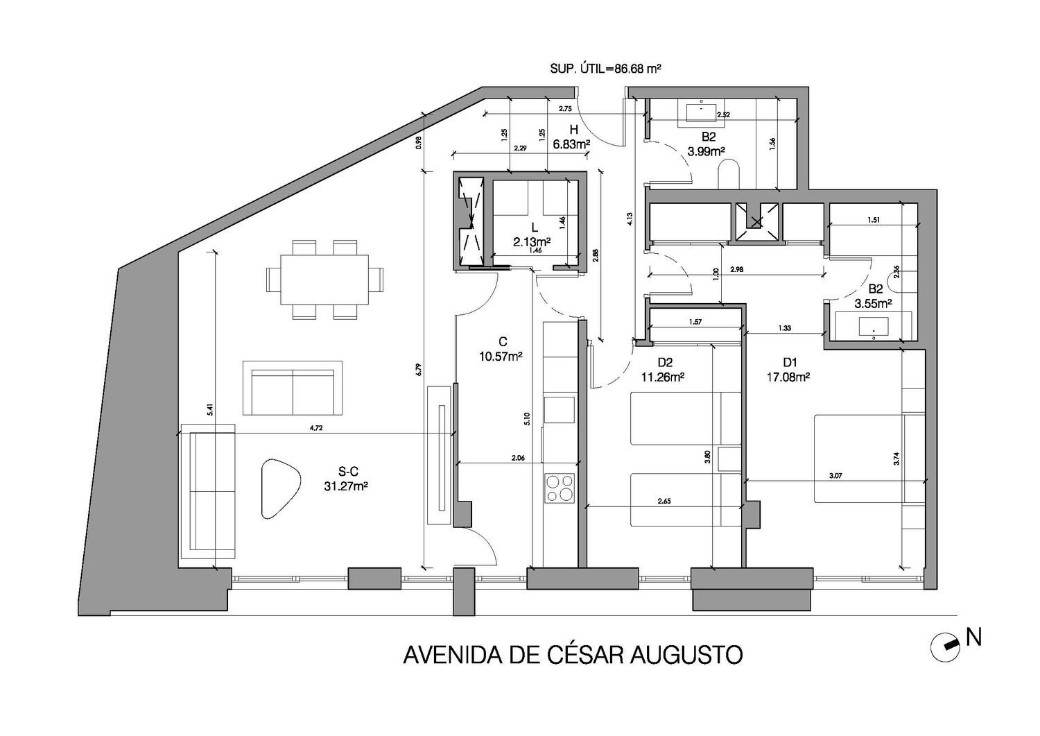Piso en Avenida de César Augusto, 15, Plaza de Toros - Foto 22