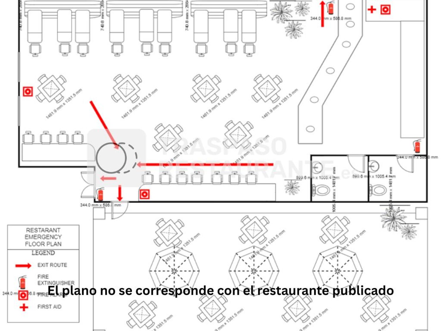 Restaurante en traspaso en Calle de la Rasa - Foto 8