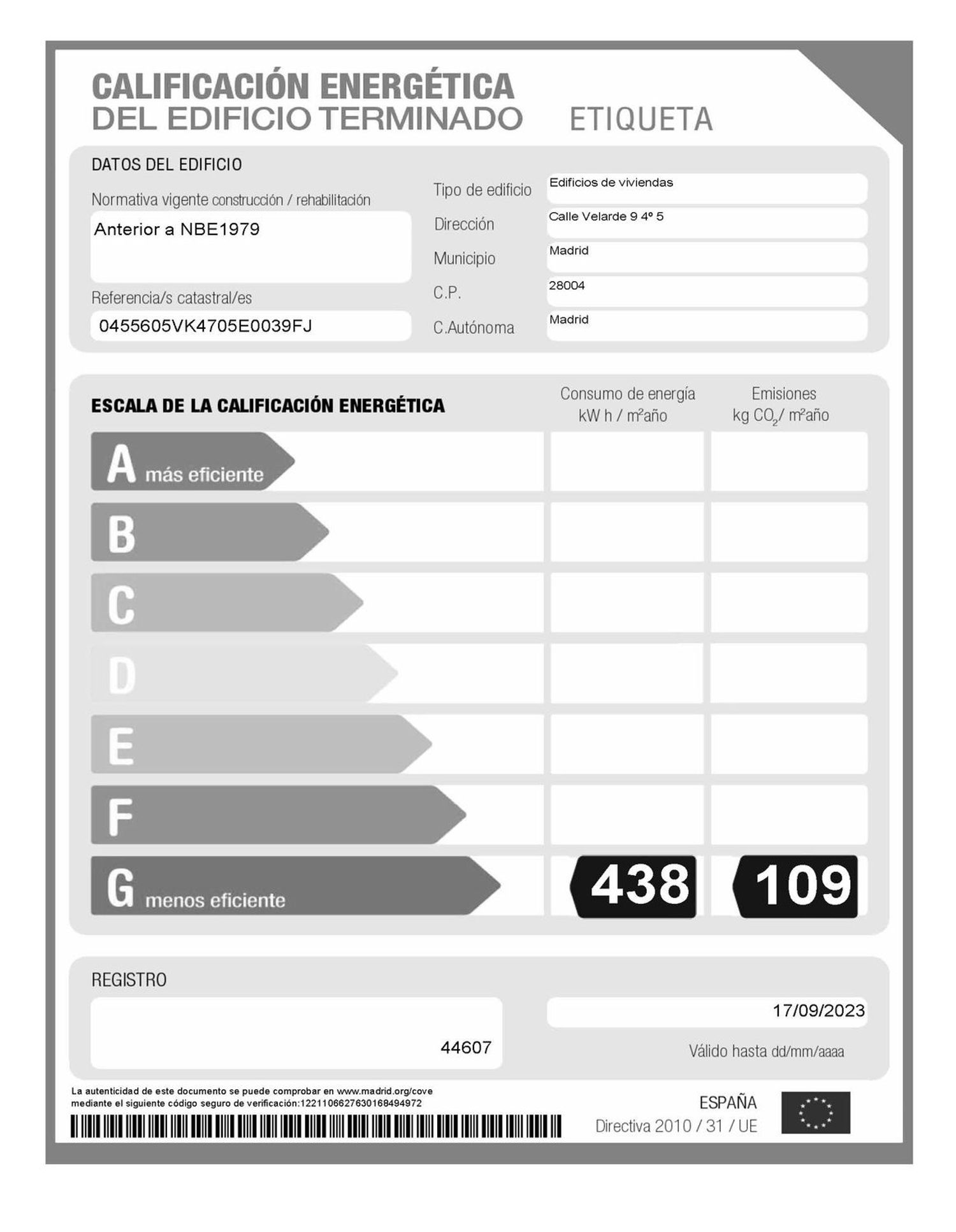 Estudio en calle de Velarde, 9 - Foto 9