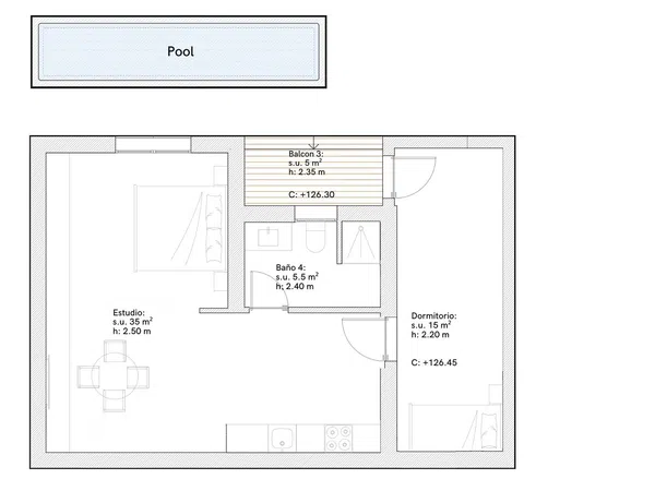 Estudio en Calvià pueblo - Foto 7