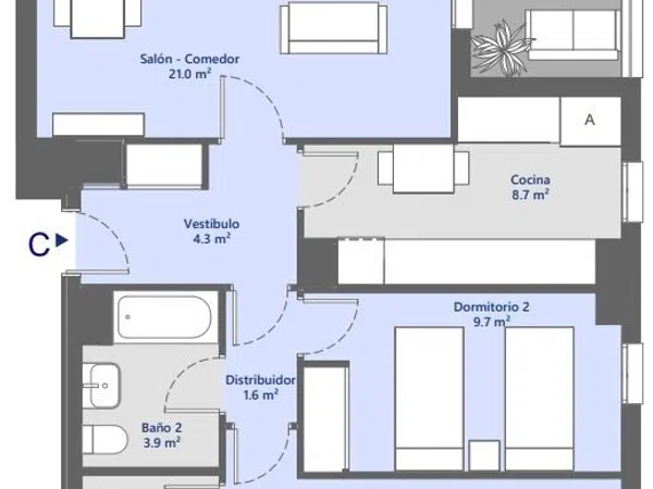 Piso en Urb. isla natura Barrio Palmas Altas - Foto 18
