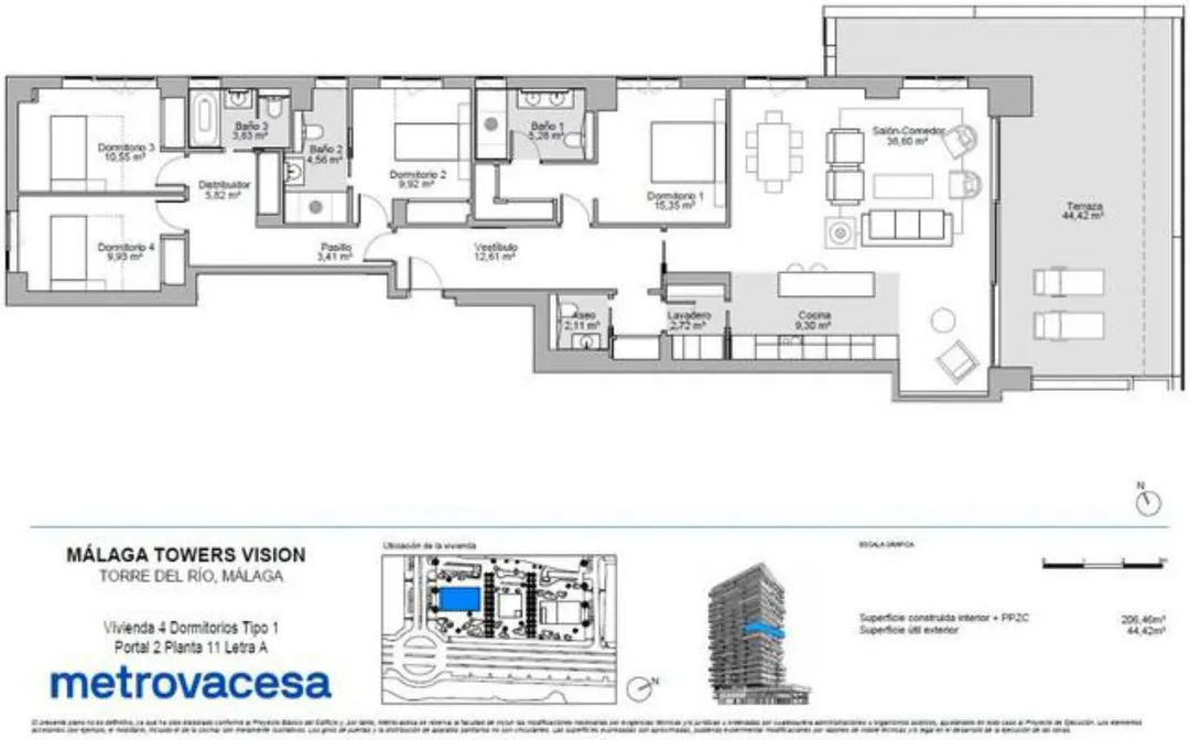 Piso en Martin Carpena - Foto 9
