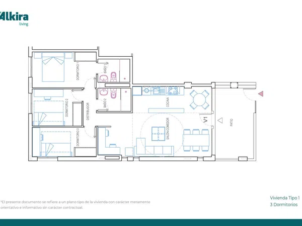 Piso en calle Alvaro Mutis, 2 - Foto 2