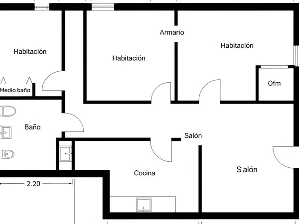 Piso en calle Pardo de Santallana, 50