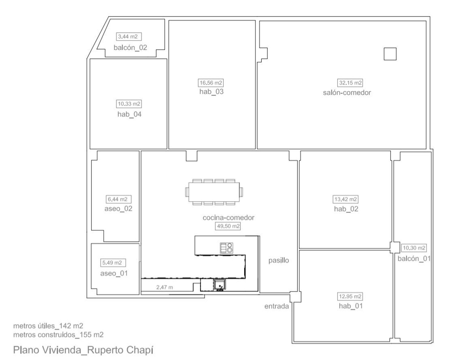 Piso en calle Ruperto Chapí, 43 - Foto 15