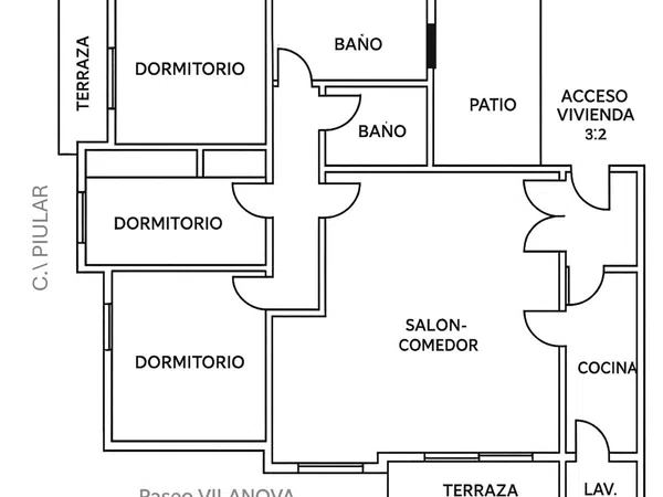 Piso en Paseo de Vilanova, 28, Santa Maria-Eixample-Sud Sumella, Santa Maria-Eixample-Sud Sumella - Foto 15
