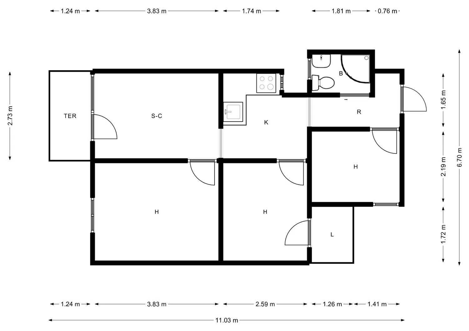 Piso en Barrio Sant Crist - Foto 28
