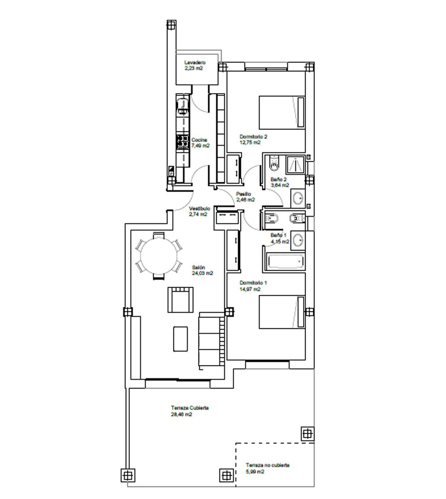 Piso en Avenida Mirador de Estepona, 29, Altos de Estepona, Altos de Estepona - Foto 29