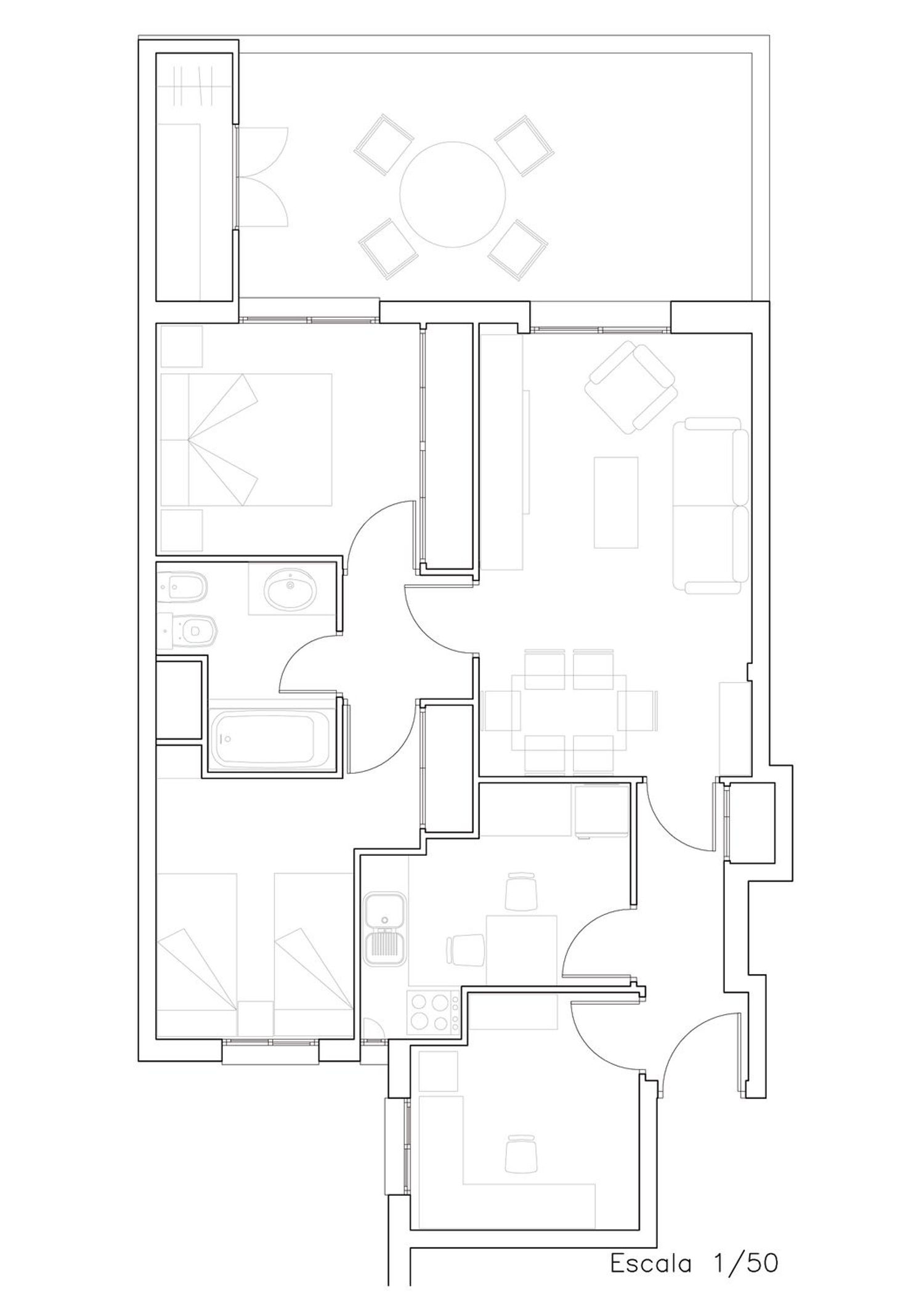 Ático en calle Arjona, 10 - Foto 2