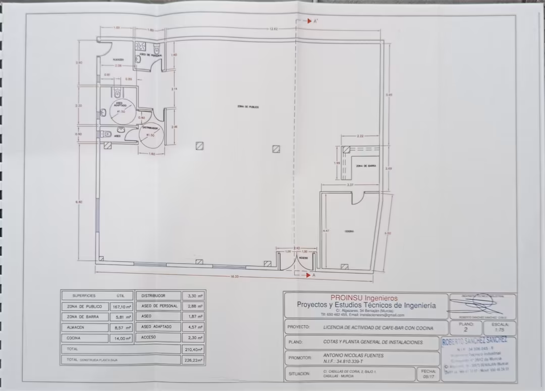 Planta baja en  Diseminado Avenida Libertad 16