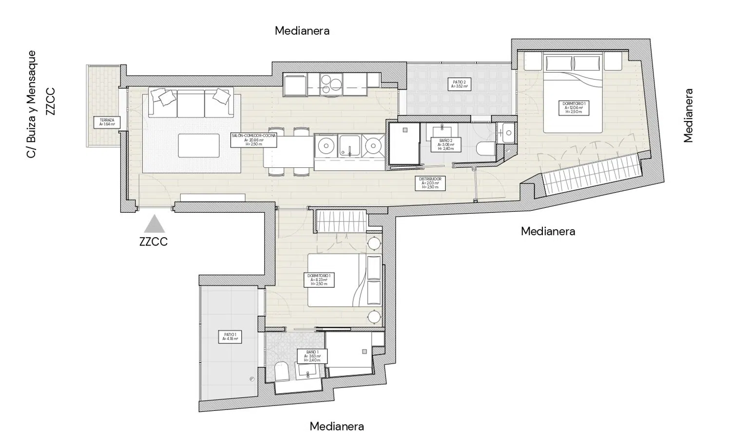 Piso en calle Buiza y Mensaque, 4 - Foto 19