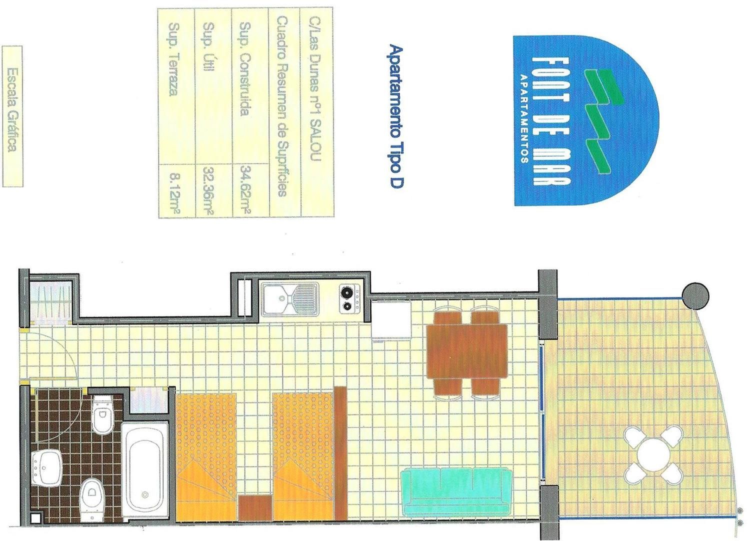 Estudio en Calle de les Dunes, 3, Cap Salou, Cap Salou - Foto 7