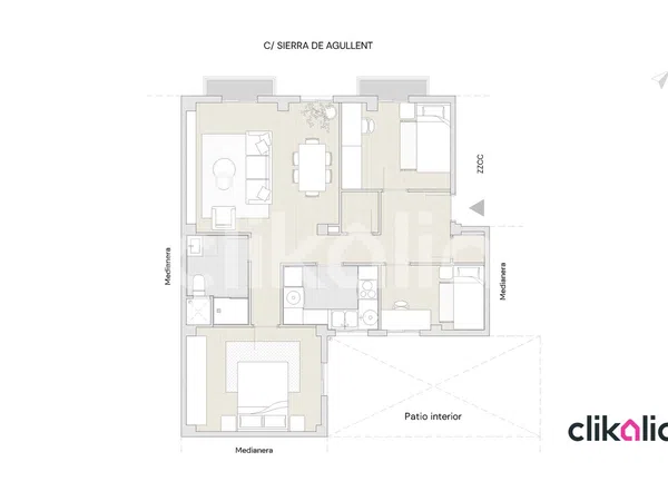 Piso en calle de la Serra d'Agullent - Foto 27