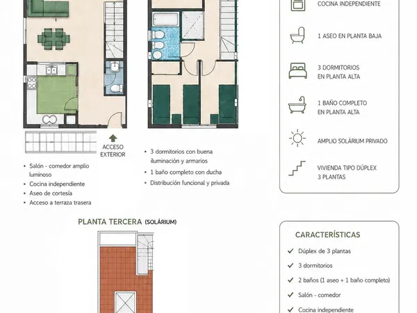 Dúplex en Avenida l'Oliveró, 77, Urbanizaciones, Urbanizaciones - Foto 1