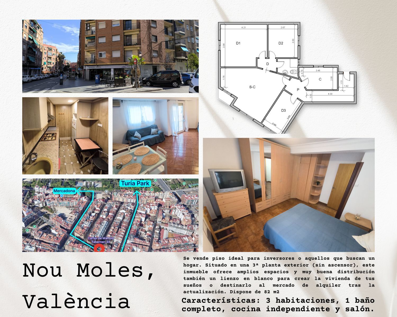 Piso en calle de Manolo Taberner, 31 - Foto 2