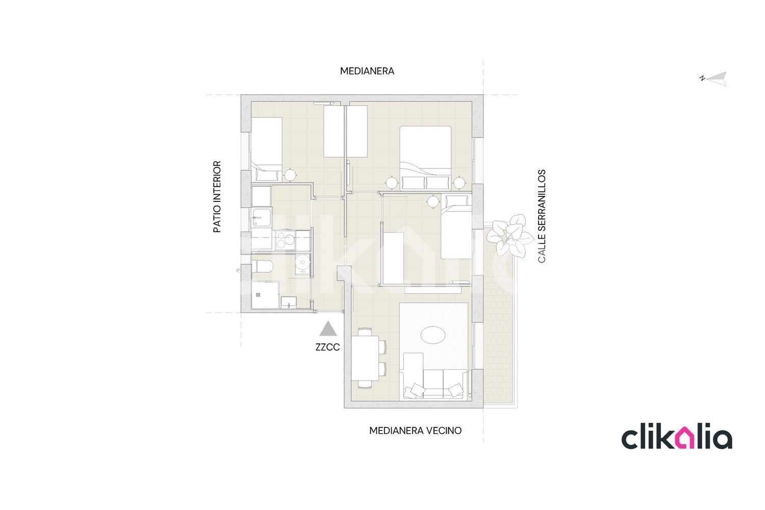 Piso en calle Serranillos - Foto 15