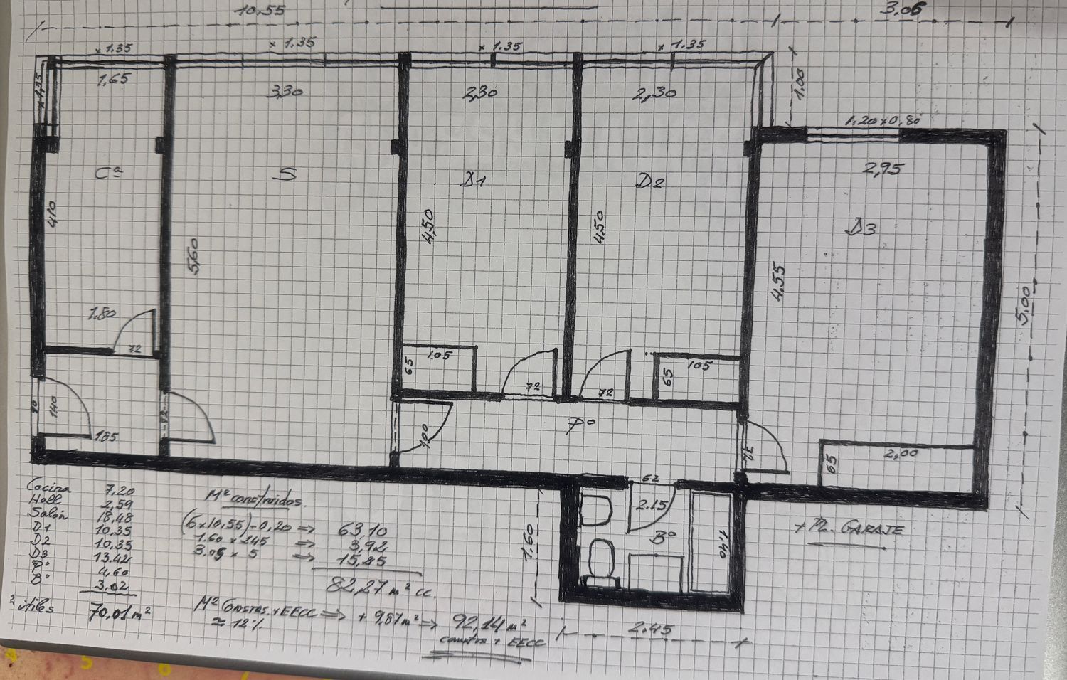 Piso en calle de Santa Tecla, 52 - Foto 1
