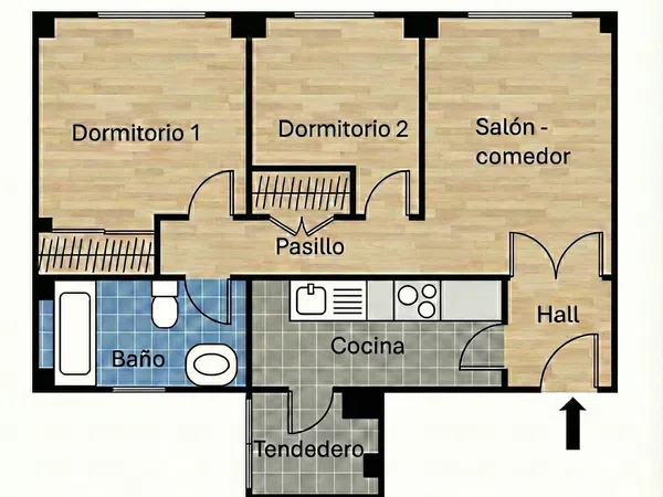 Piso en calle de la Escalonia, 19 - Foto 14