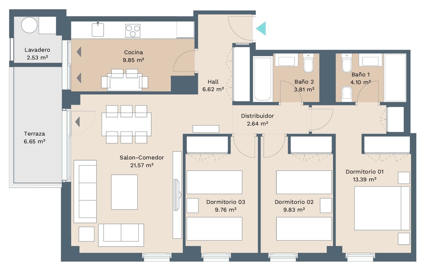 Piso en Ángel Ojeda Avilés, 2 - Foto 23