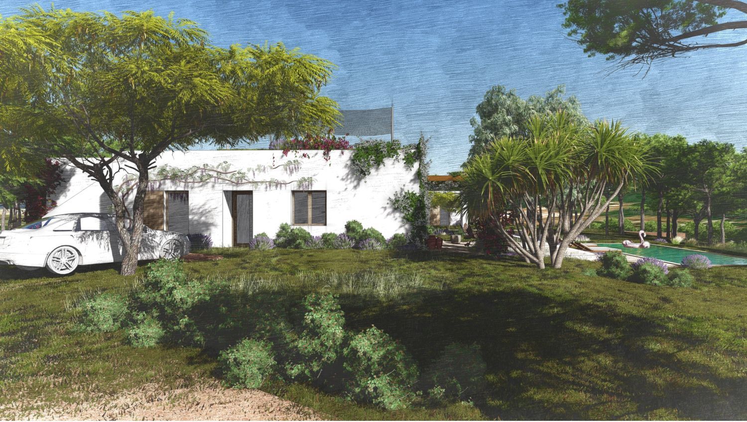 Casa o chalet independiente en Santa Gertrudis - Foto 9