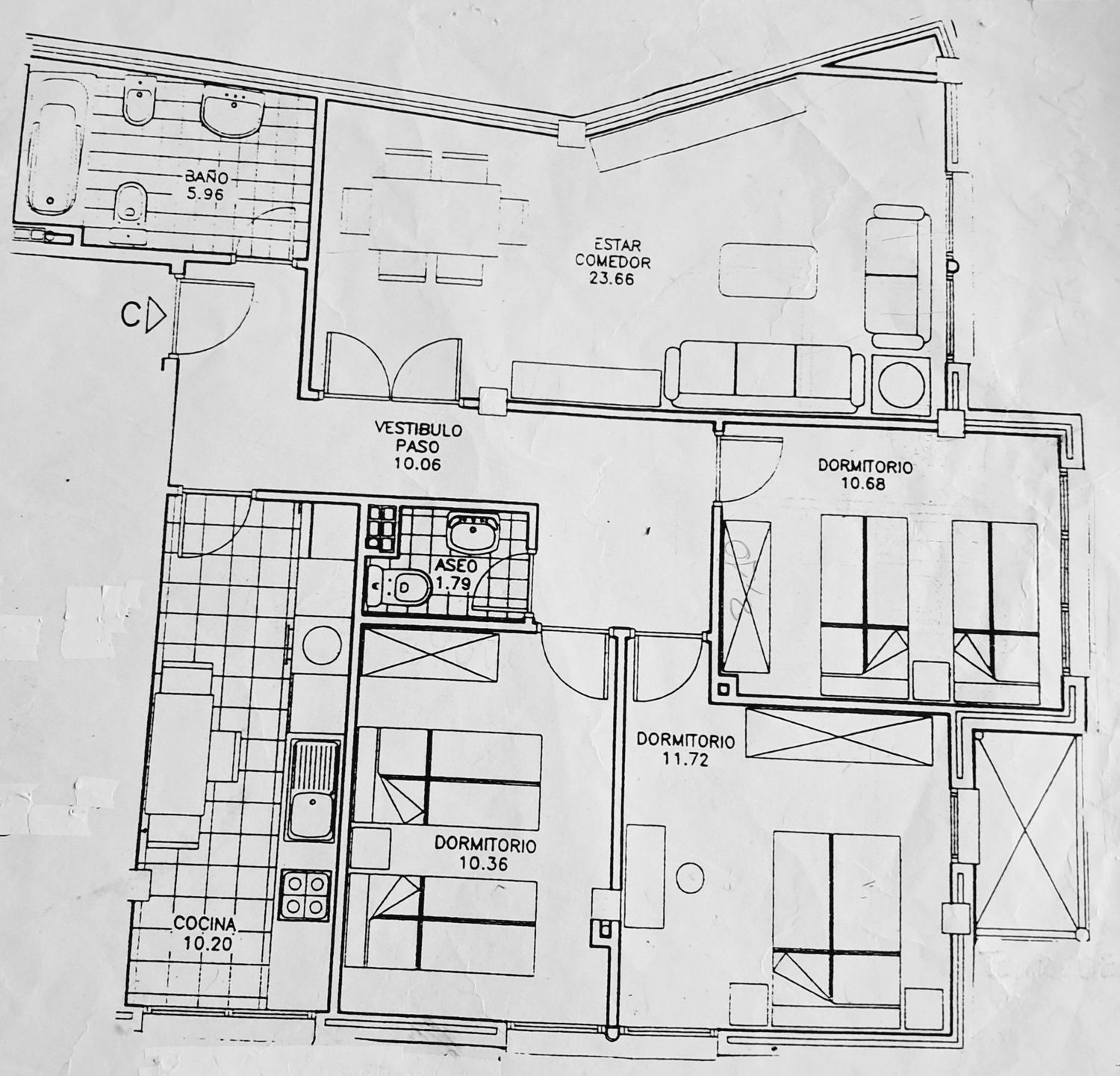 Piso en Calle Blas de Otero, 17, Hospital - Carrechiquilla, Hospital - Carrechiquilla - Foto 14