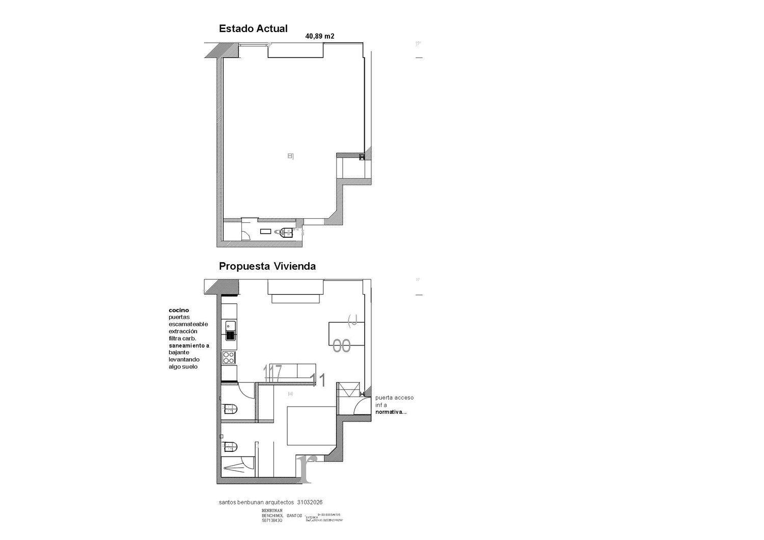 Estudio en calle de Cavanilles, 28 - Foto 1