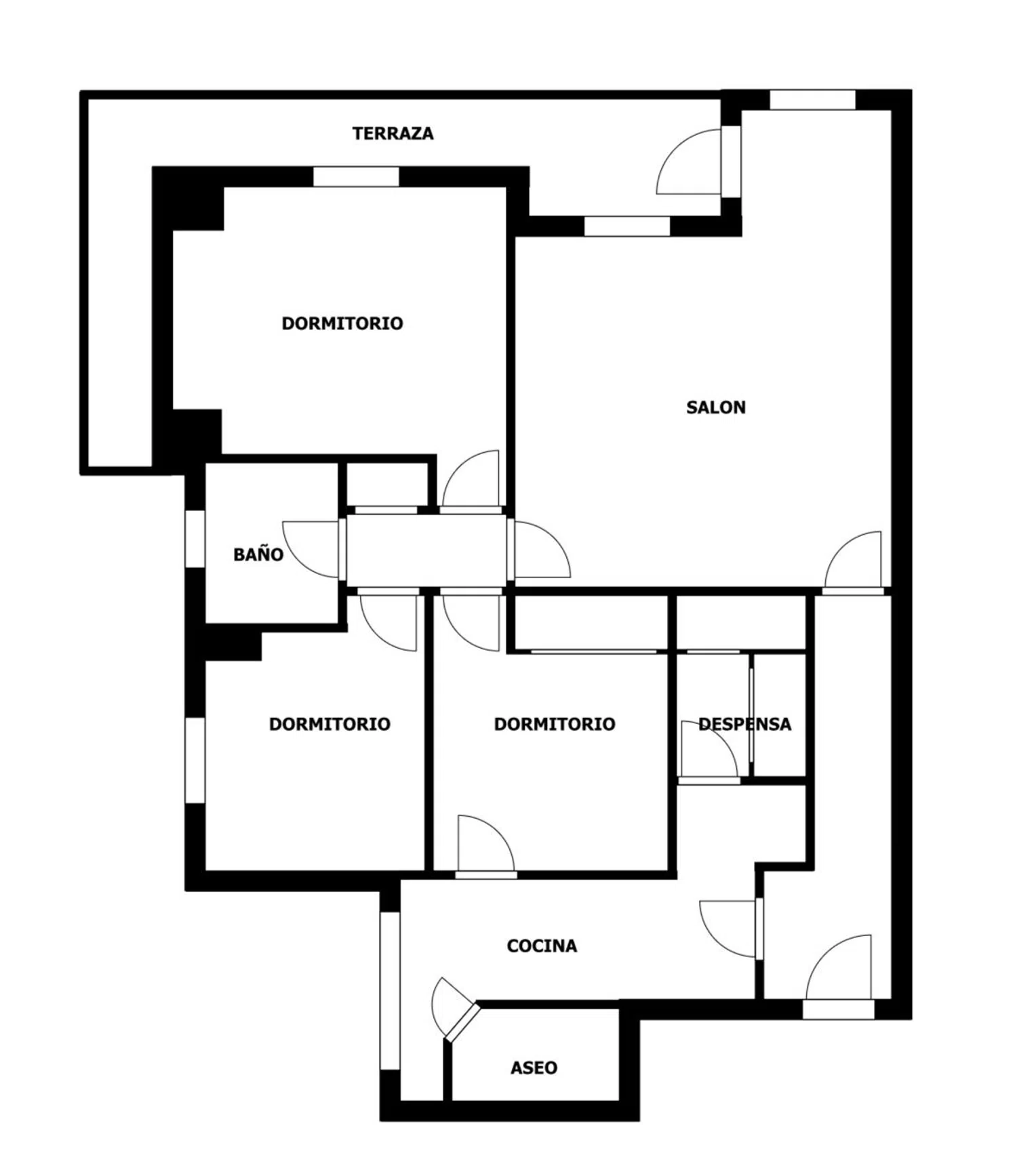 Piso en Barrio Parque de los Principes - Calle Niebla - Foto 1