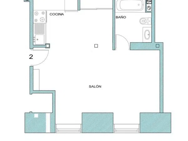 Estudio en Cuesta de las Descargas, 8, Palacio - Foto 32