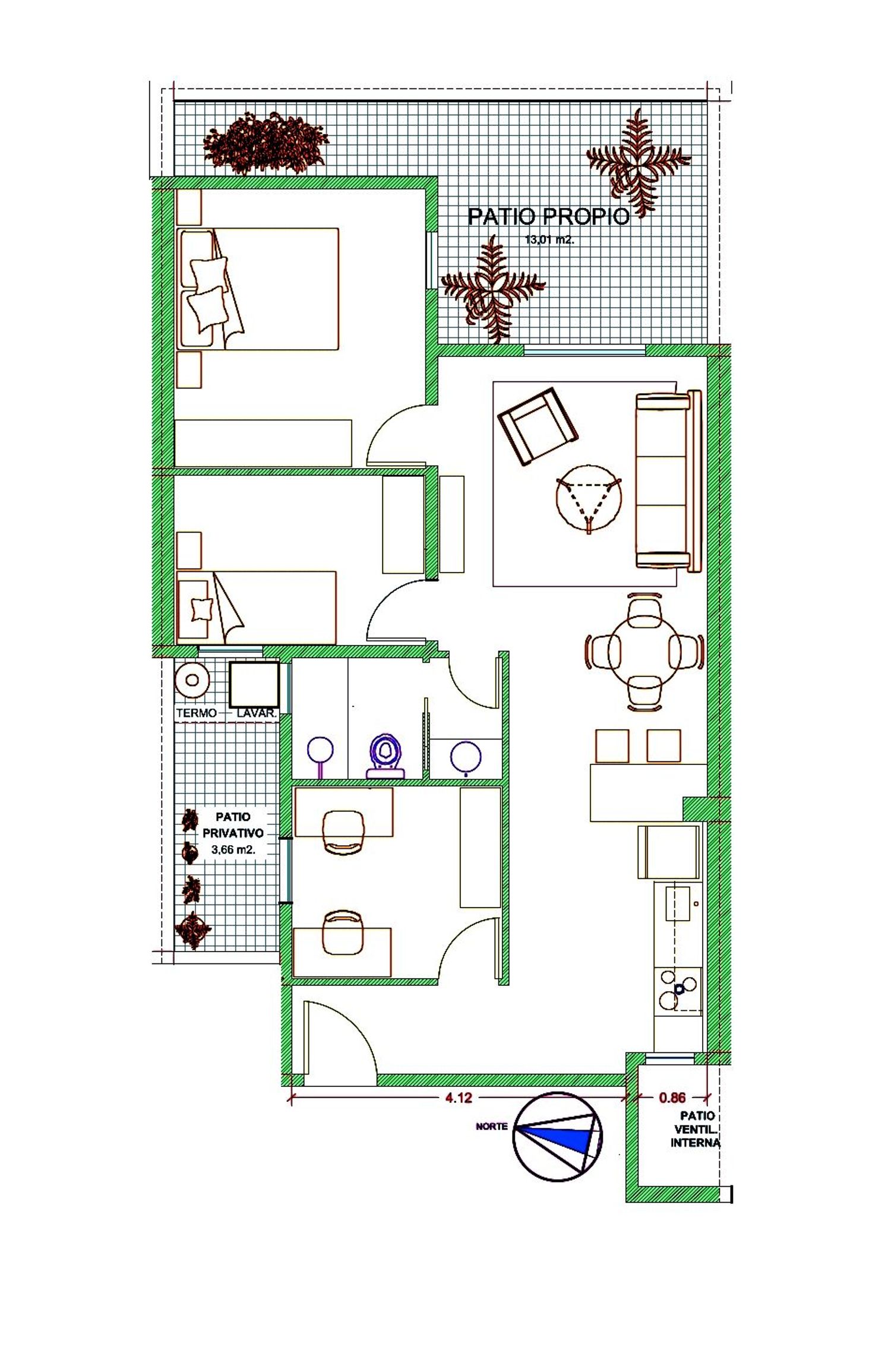 Piso en Barrio Verdun - Foto 25