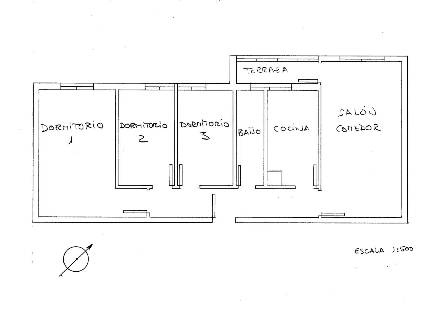 Piso en avenida del Marqués de Corbera, 21 - Foto 1