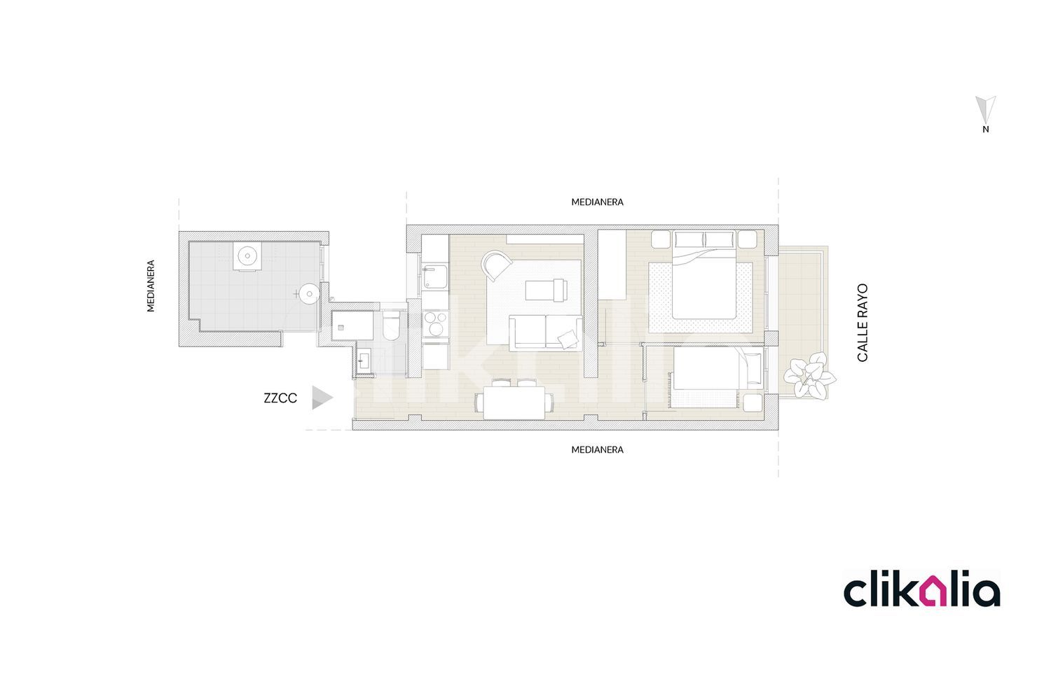 Piso en calle Rayo - Foto 13