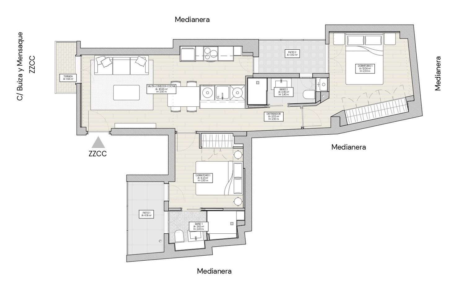 Piso en calle Buiza y Mensaque, 4 - Foto 19