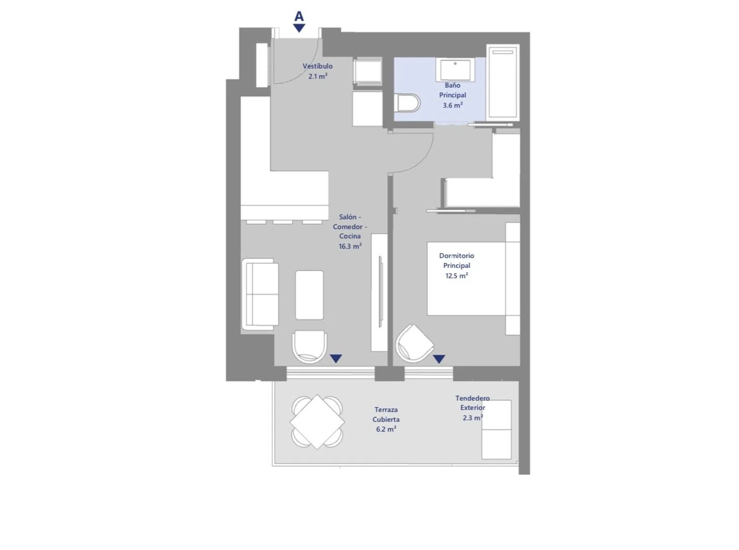 Piso en calle de Mesena, 80 D - Foto 1