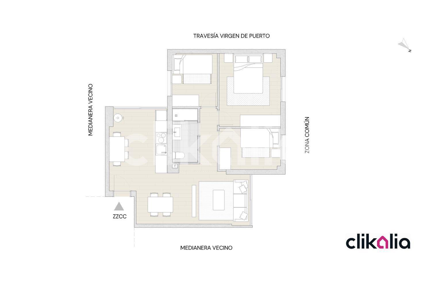 Piso en travesía de la Virgen del Puerto - Foto 17