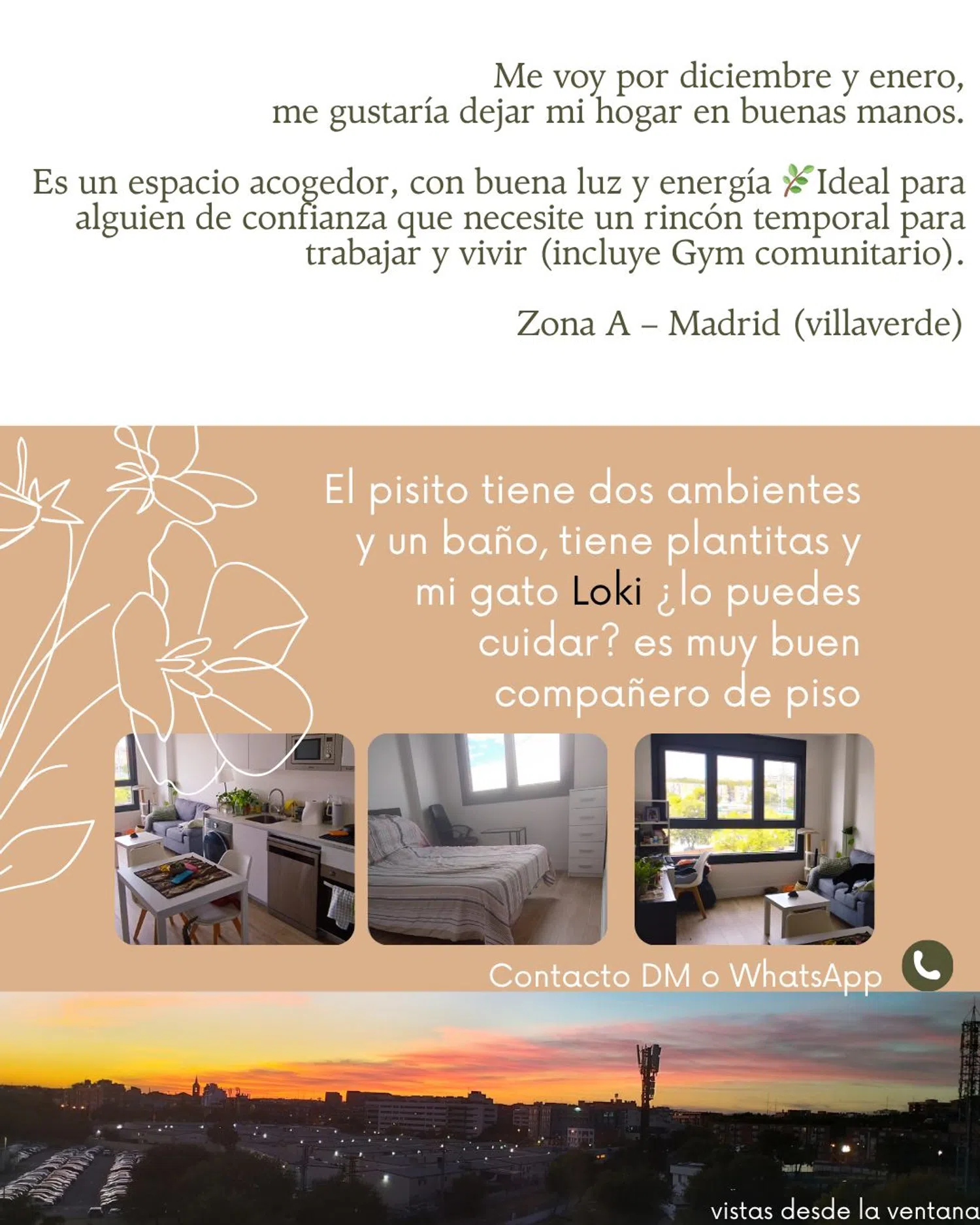 Estudio en calle José María Lozano Sainz, 65 - Foto 1